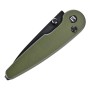 Ніж Hightron Birdidi, D2, алюміній, зелений, чорний клинок (HK06GRN)