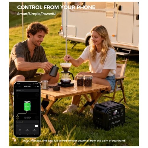 Зарядна станція Choetech BS064 2500W 2160Wh (BS064)