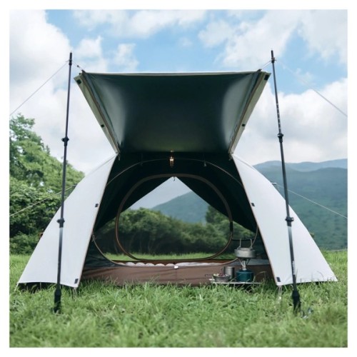 Намет Naturehike Greek Style CNK2300ZP024 світло-кавовий (6977465866356)