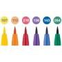 Лайнер Faber-Castell набір капілярних ручок пензликів PITT Artist Pens Brush, 6 кольорів (32105)