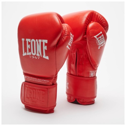 Боксерські рукавички Leone GN111 The Greatest Red 12 унцій (GN111_Red_12oz)