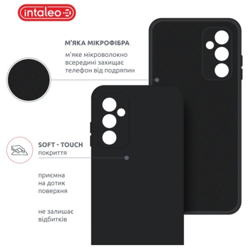 Чохол до мобільного телефона Intaleo SoftShell Samsung Galaxy A24 Black (1283126576072)