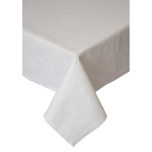 Скатертина Прованс святкова Перлина White 132х120 см (037592)