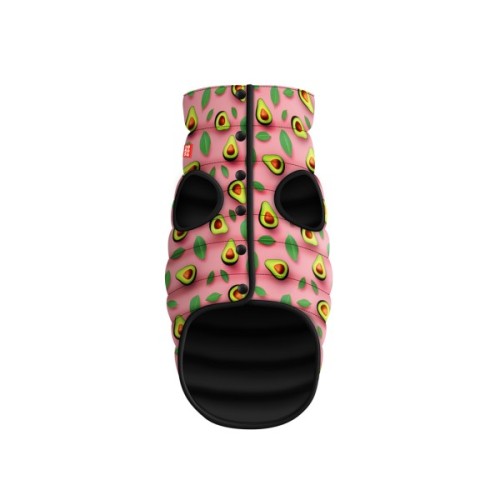 Курточка для тварин WAUDOG Clothes Авокадо на рожевому M 45 (408-4051)