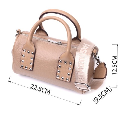 Сумка Vintage З натуральної шкіри Бежева (22368)