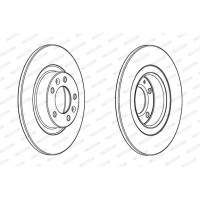 Гальмівний диск FERODO DDF2297C