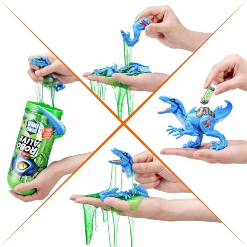 Інтерактивна іграшка Pets & Robo Alive ДНК Велоцизавра (71139B)