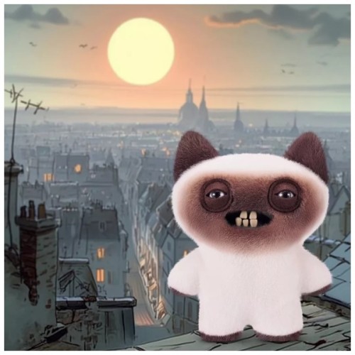 М'яка іграшка Fuggler Кото Лате 24 см (15752B)