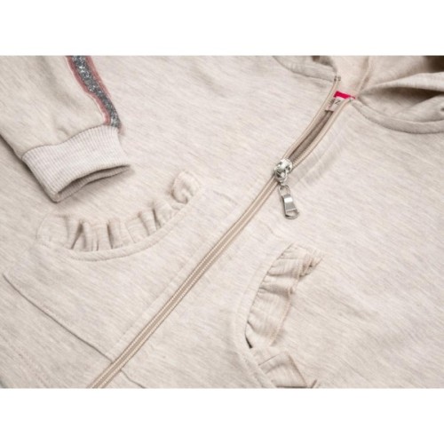 Кофта дитяча Breeze на блискавці з капюшоном (14690-104G-beige)