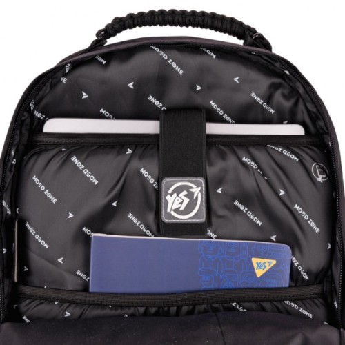 Рюкзак шкільний Yes Mood Zone Emotions Black T-51 (559628)