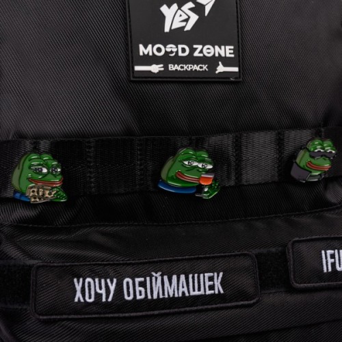 Рюкзак шкільний Yes Mood Zone Emotions Black T-51 (559628)
