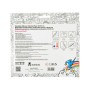Підкладка настільна Kite силіконова розмальовка tokidoki, 30х40см (TK22-424)