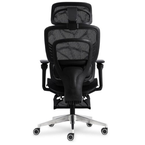 Офісне крісло Mealux M10 Air Massage (з масажним ефектом) Black (HF-M10 M/BB)
