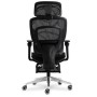 Офісне крісло Mealux M10 Air Massage (з масажним ефектом) Black (HF-M10 M/BB)