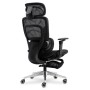Офісне крісло Mealux M10 Air Massage (з масажним ефектом) Black (HF-M10 M/BB)