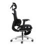 Офісне крісло Mealux M10 Air Massage (з масажним ефектом) Black (HF-M10 M/BB)