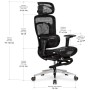 Офісне крісло Mealux M10 Air Massage (з масажним ефектом) Black (HF-M10 M/BB)