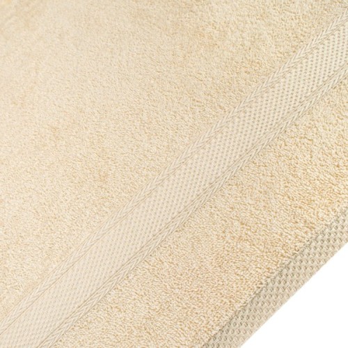 Рушник Home Line махровий бордюрний (кремовий) 400 гр/м2, 50х90 см (181814)