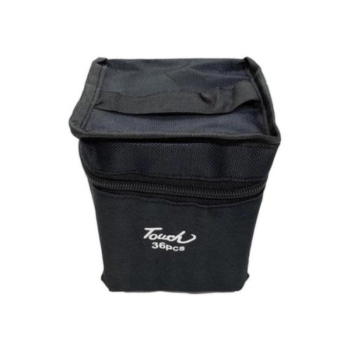 Набір маркерів Touch двосторонніх скетч маркерів 36 шт в чохлі + блокнот А5 (40 арк) в асортименті для хлопчиків (XK-MRK-BOY)