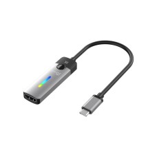 Перехідник USB-C M to HDMI F 8K 60Hz LED RGB J5create (JCA157-N)