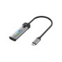 Перехідник USB-C M to HDMI F 8K 60Hz LED RGB J5create (JCA157-N)