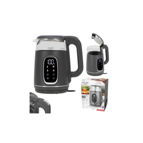 Електрочайник Adler AD 1305 grey