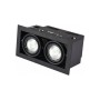 Світильник точковий Eurolamp LED GU10x2 black (LHK2-LED-GU10(black))