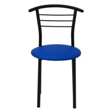 Кухонний стілець Примтекс плюс 1011 black S-5132 Синий (1011 black S-5132)