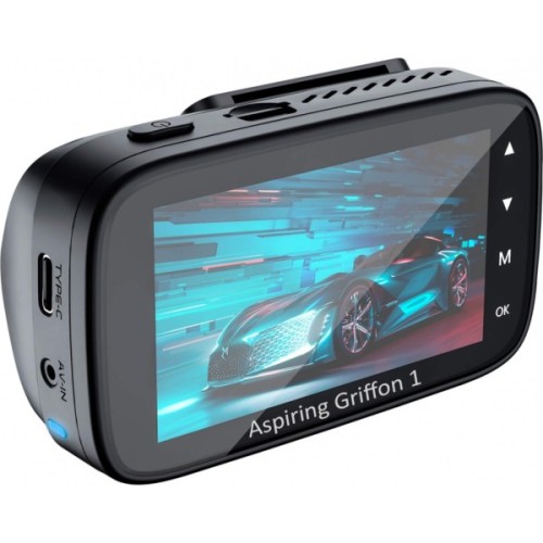 Відеореєстратор Aspiring Griffon 1 Dual 4K Speedcam Wi-Fi GPS (GR1-4KSDWG)