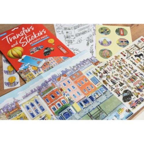 Набір для творчості Scribble down Набір перевідних наклейок з онлайн додатком Лондон (SD/19)