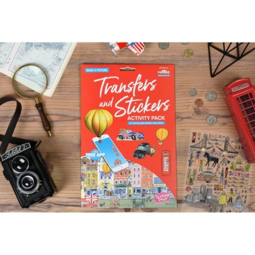 Набір для творчості Scribble down Набір перевідних наклейок з онлайн додатком Лондон (SD/19)