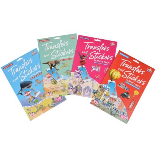 Набір для творчості Scribble down Набір перевідних наклейок з онлайн додатком Лондон (SD/19)