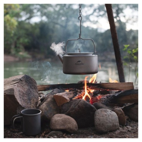 Чайник туристичний Naturehike NH21CJ007 Titan 1 л (6927595782637)