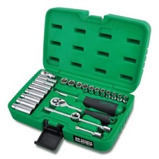 Набір інструментів Toptul в кейсі 1/4" 25од. (GCAI2501)