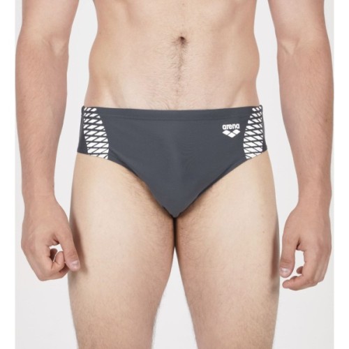 Плавки Arena Openings Swim Briefs 008065-501 сірий, білий 90 (3468337496717)