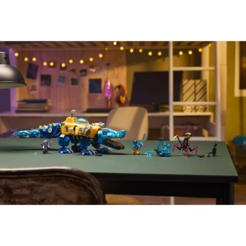 Конструктор LEGO DREAMZzz Підводний човен-крокодил (71512)