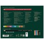 Олівці кольорові Faber-Castell Polychromos 17 кольорів з аксесуарами у картонній подарунковій коробці (210052) (32668)