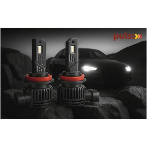 Автолампа PULSO LED-chips Flip chip/9-16V/2*50W/6000Lm/6500K (VO-H8/H9/H11/H16)