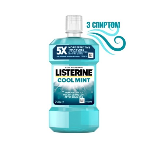 Ополіскувач для порожнини рота Listerine Свіжа м'ята 250 мл (3574660639643/5010123703509)