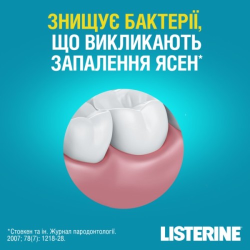 Ополіскувач для порожнини рота Listerine Свіжа м'ята 250 мл (3574660639643/5010123703509)