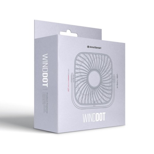 USB вентилятор Armorstandart WindDot AF1 USB-A Dark Blue (ARM85147)