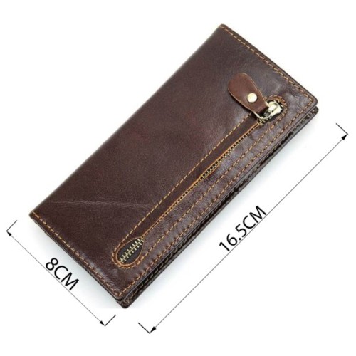 Гаманець Vintage З натуральної шкіри Коричневий (14536)