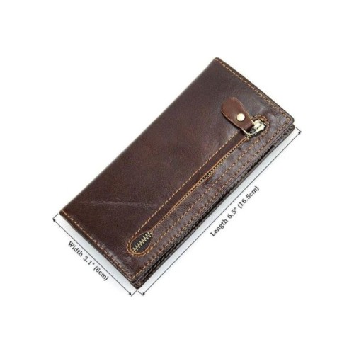 Гаманець Vintage З натуральної шкіри Коричневий (14536)