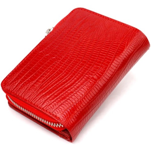 Портмоне Canpellini З натуральної шкіри Червоне (21731)