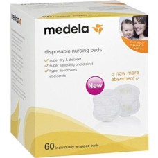 Вкладиш для бюстгальтера Medela Disposable Nursing Pads 60 шт (008.0374)