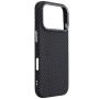 Чохол до мобільного телефона Armorstandart LikeCarbon2 MagCase Apple iPhone 17 Pro Carbon Black (ARM86258)