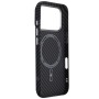 Чохол до мобільного телефона Armorstandart LikeCarbon2 MagCase Apple iPhone 17 Pro Carbon Black (ARM86258)