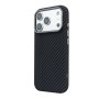 Чохол до мобільного телефона Armorstandart LikeCarbon2 MagCase Apple iPhone 17 Pro Carbon Black (ARM86258)