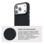 Чохол до мобільного телефона Armorstandart LikeCarbon2 MagCase Apple iPhone 17 Pro Carbon Black (ARM86258)
