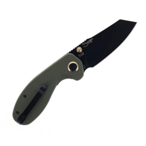 Ніж CJRB Maileah Large Black Blade Green (J1918L-BGN)